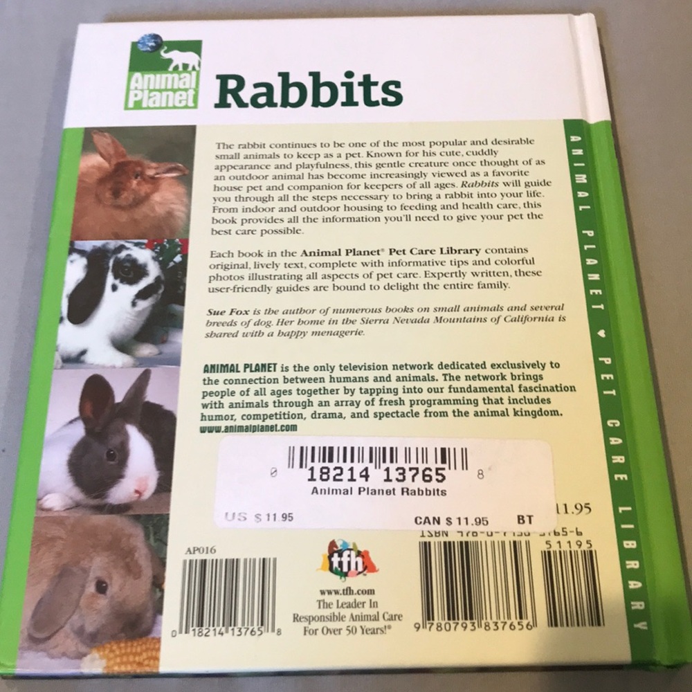 Animal Planet- Rabbits- book - Picture 2 of 2